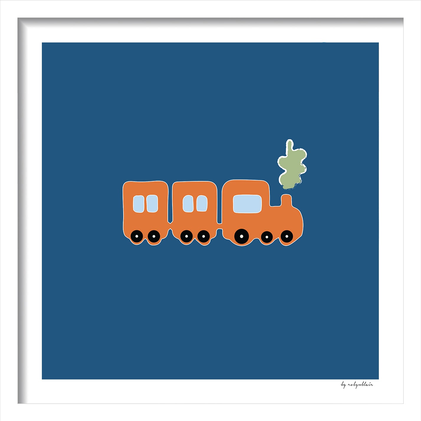 Choo Choo Orange