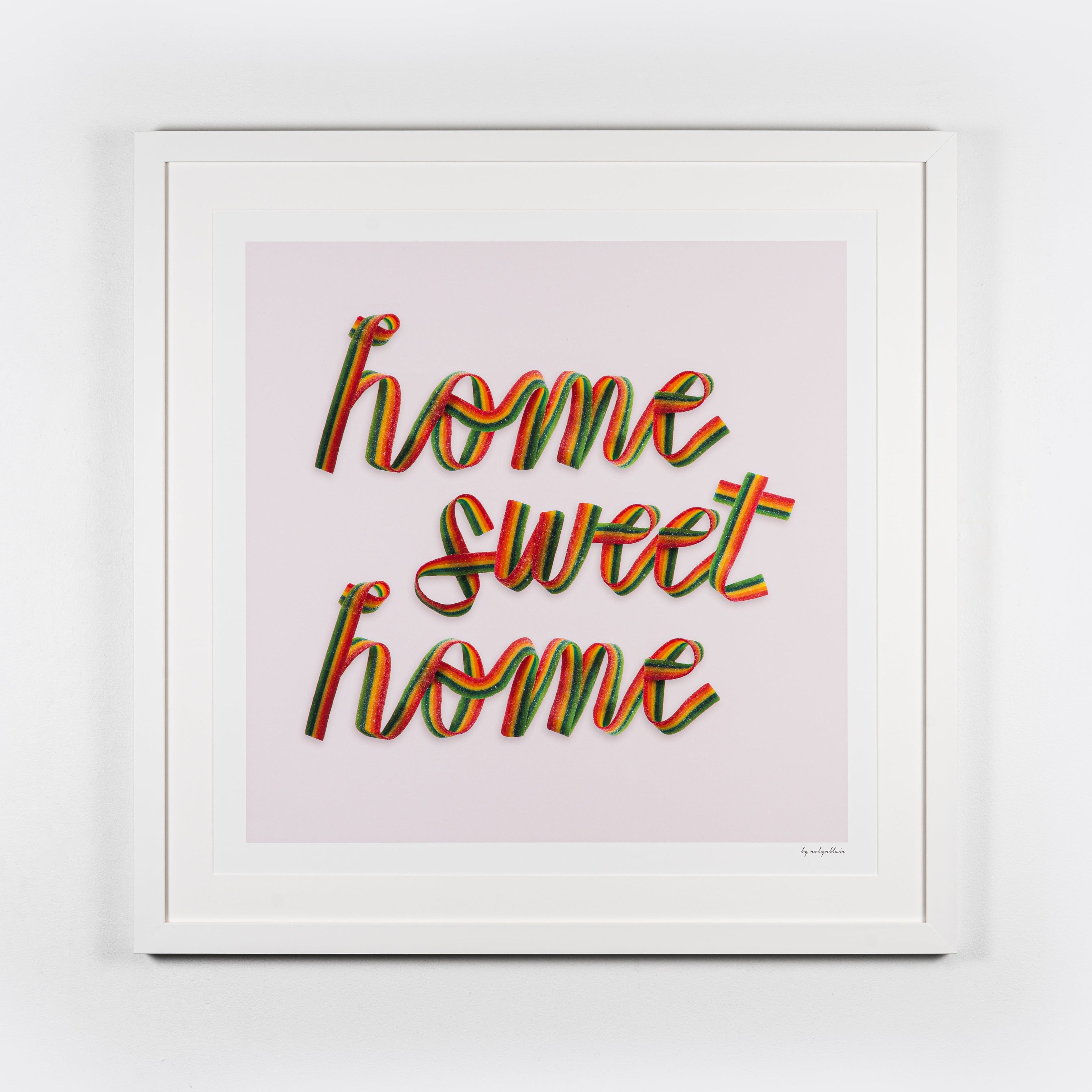 Home Sweet Home Pink