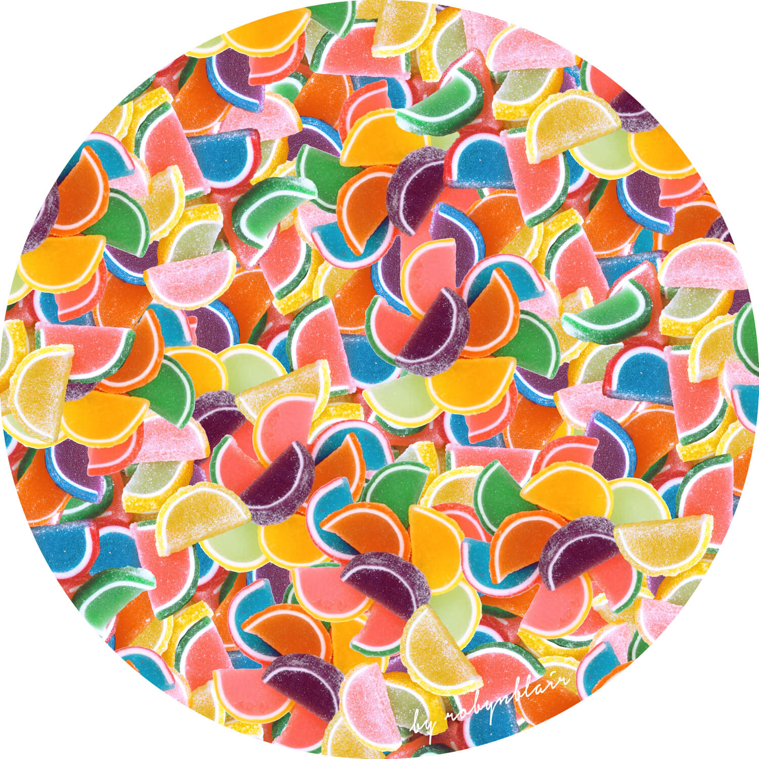 Oversized Fruit Slice