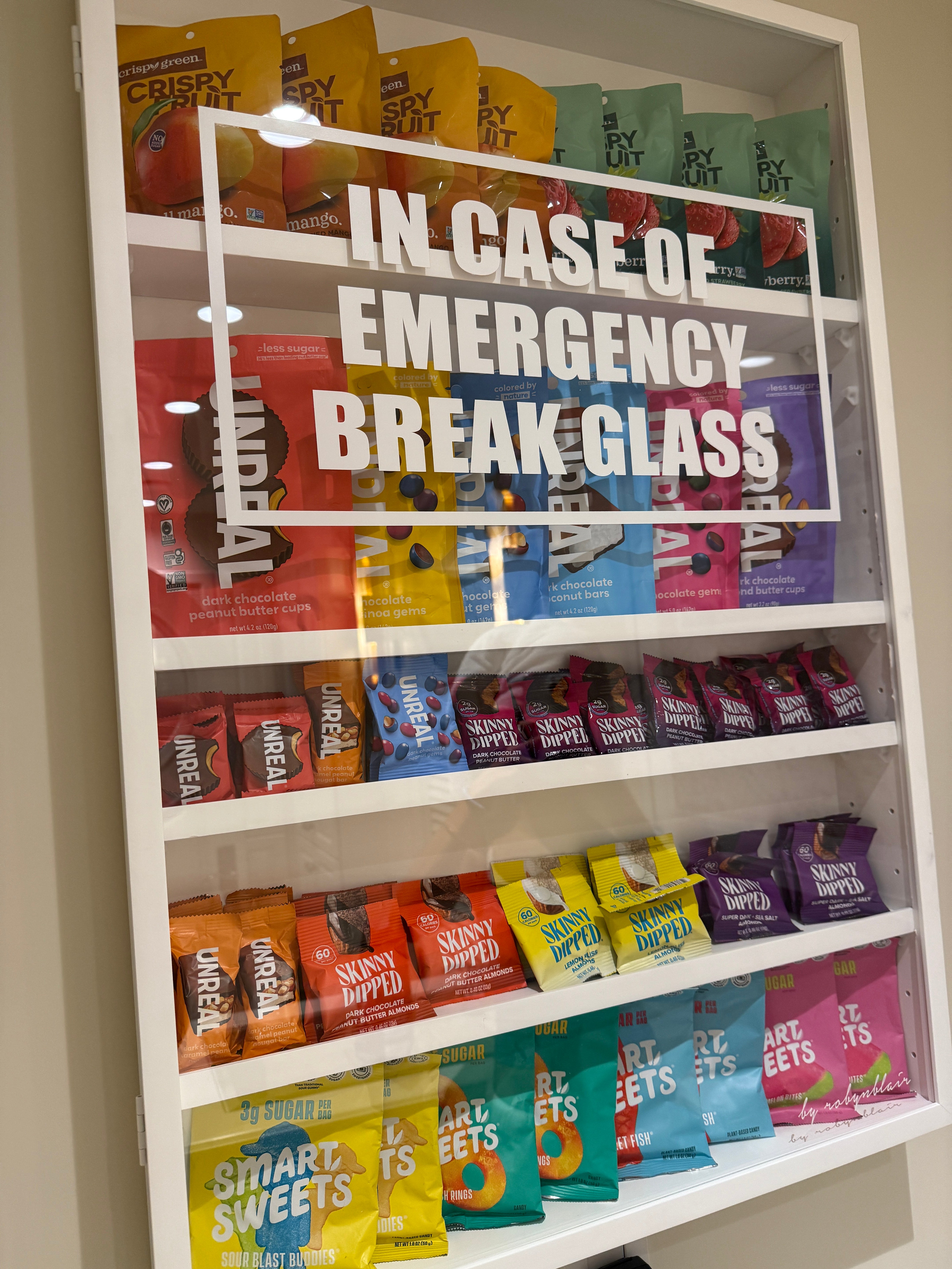 The Adjustable Shelf Candy Case