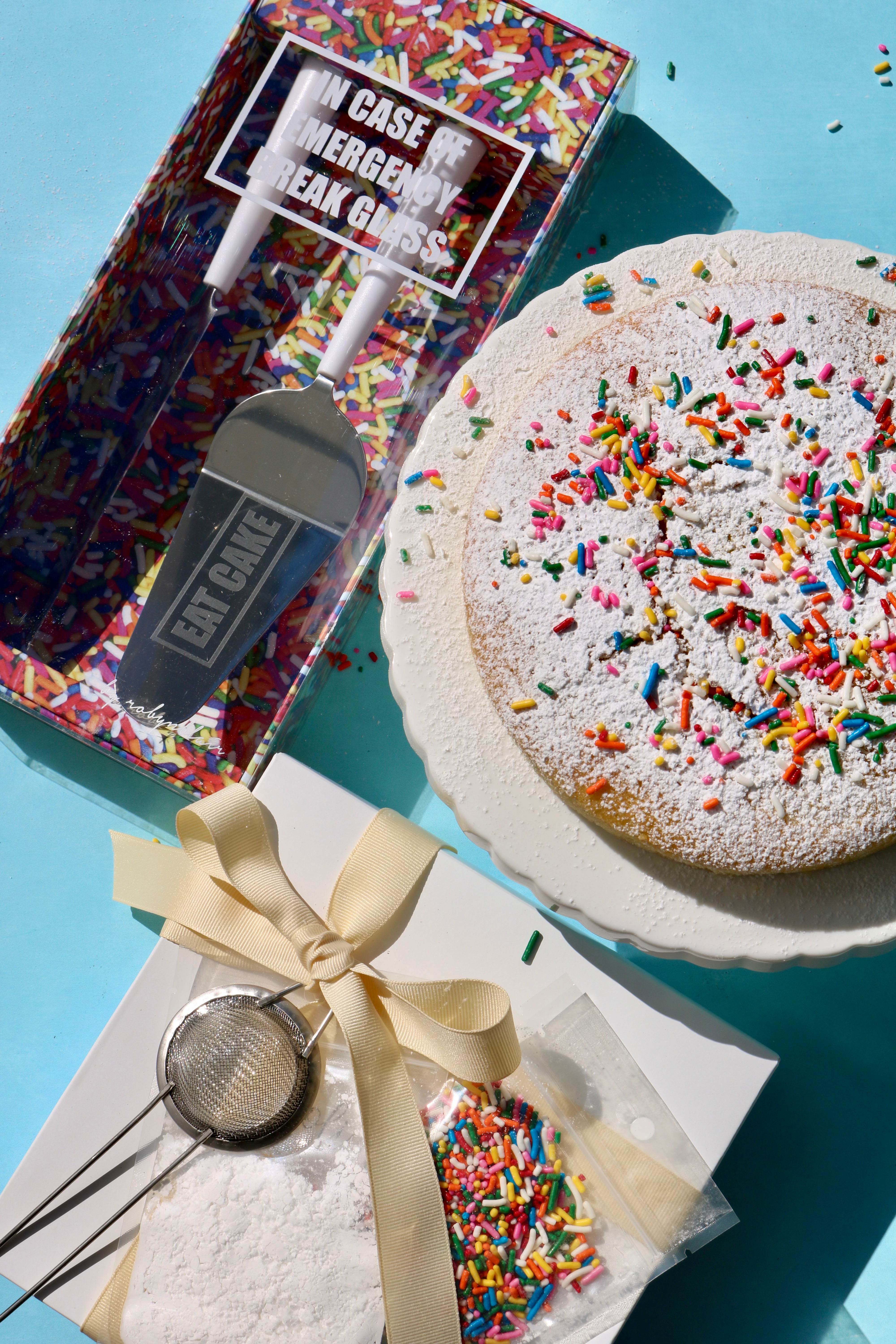 Cake Server + My Olive Oil Cake - Original
