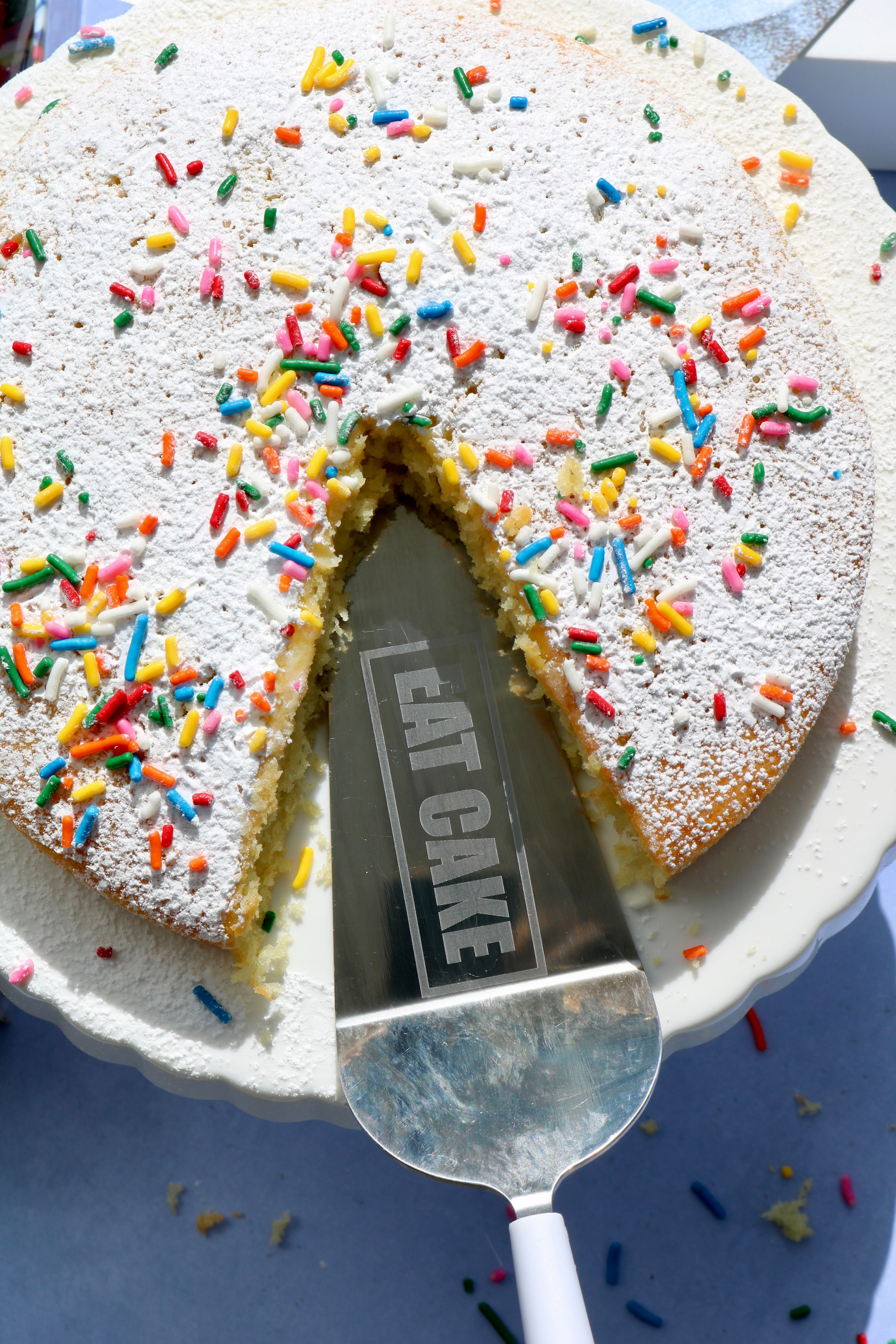 Cake Server + My Olive Oil Cake - Original