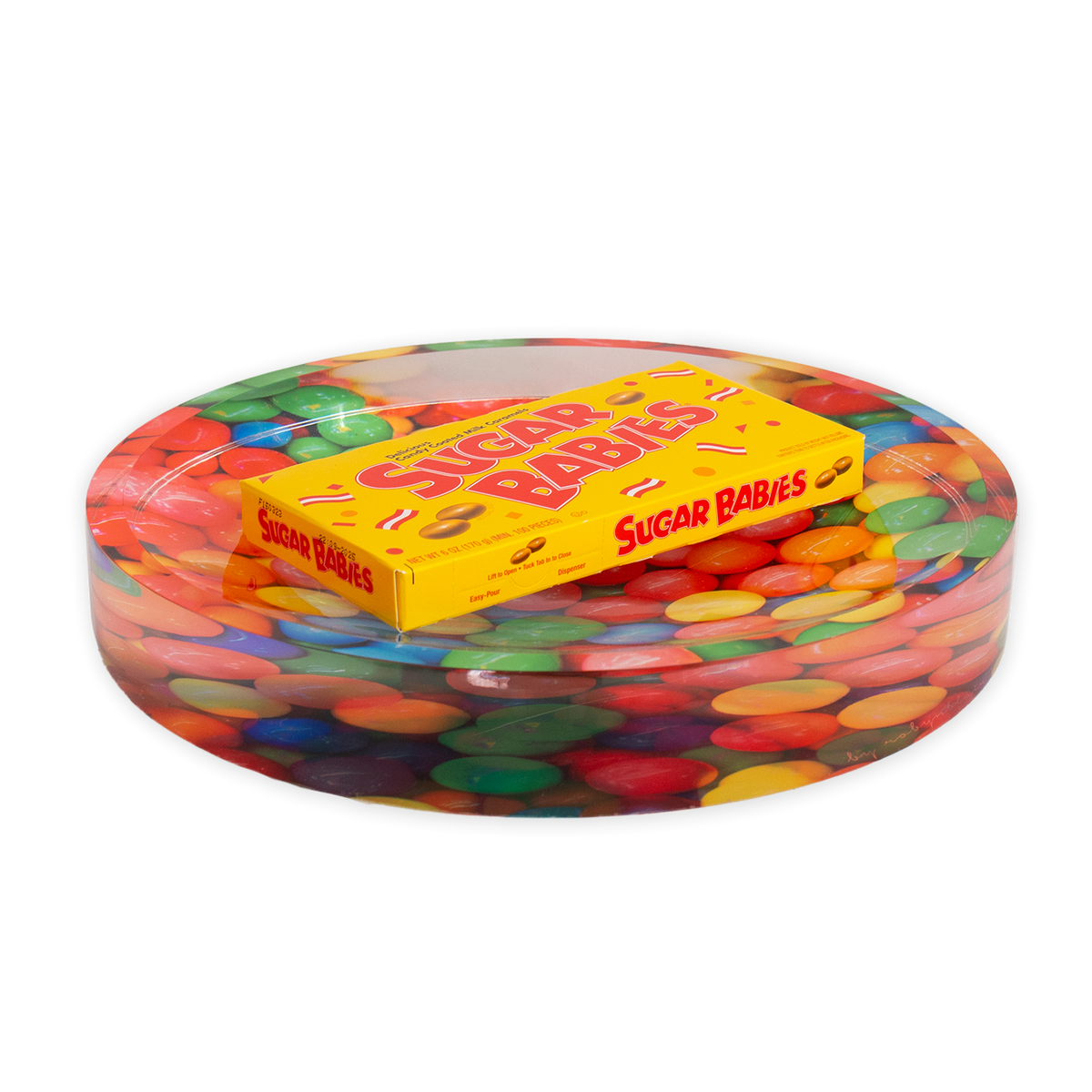 Oversized Rainbow Candy Dish by robynblair by robynblair LLC
