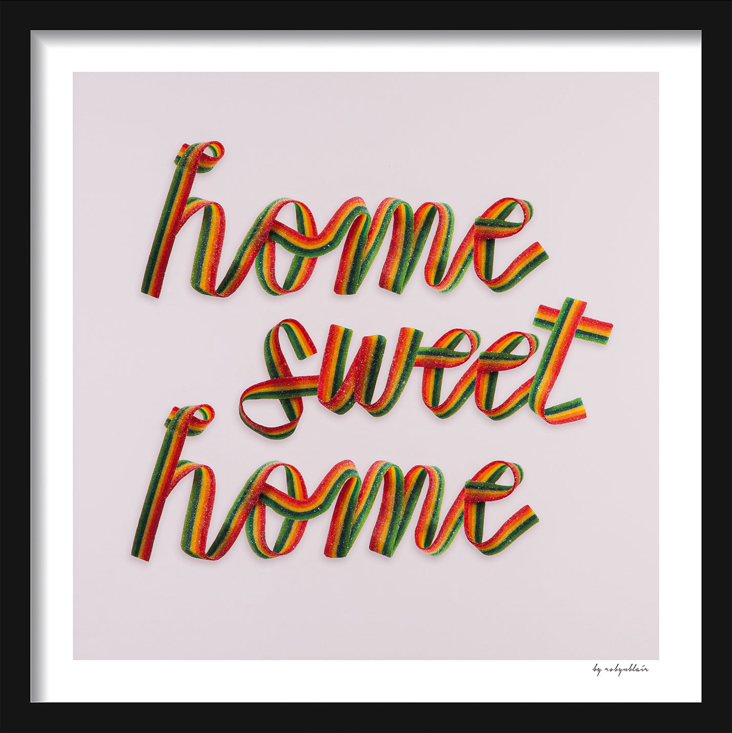 Home Sweet Home Pink