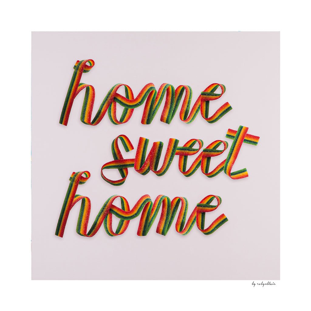 Home Sweet Home Pink