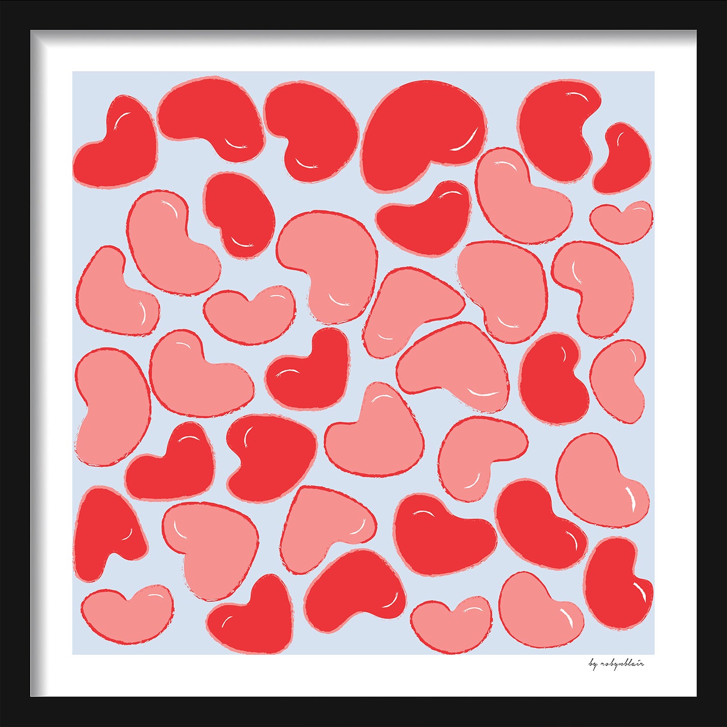 Bean In Love Blue
