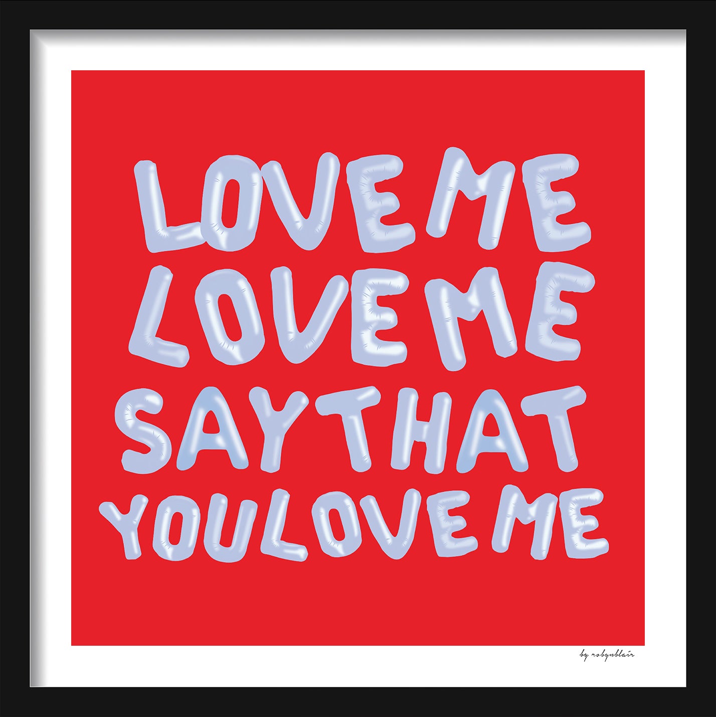 Love Me Love Me Red