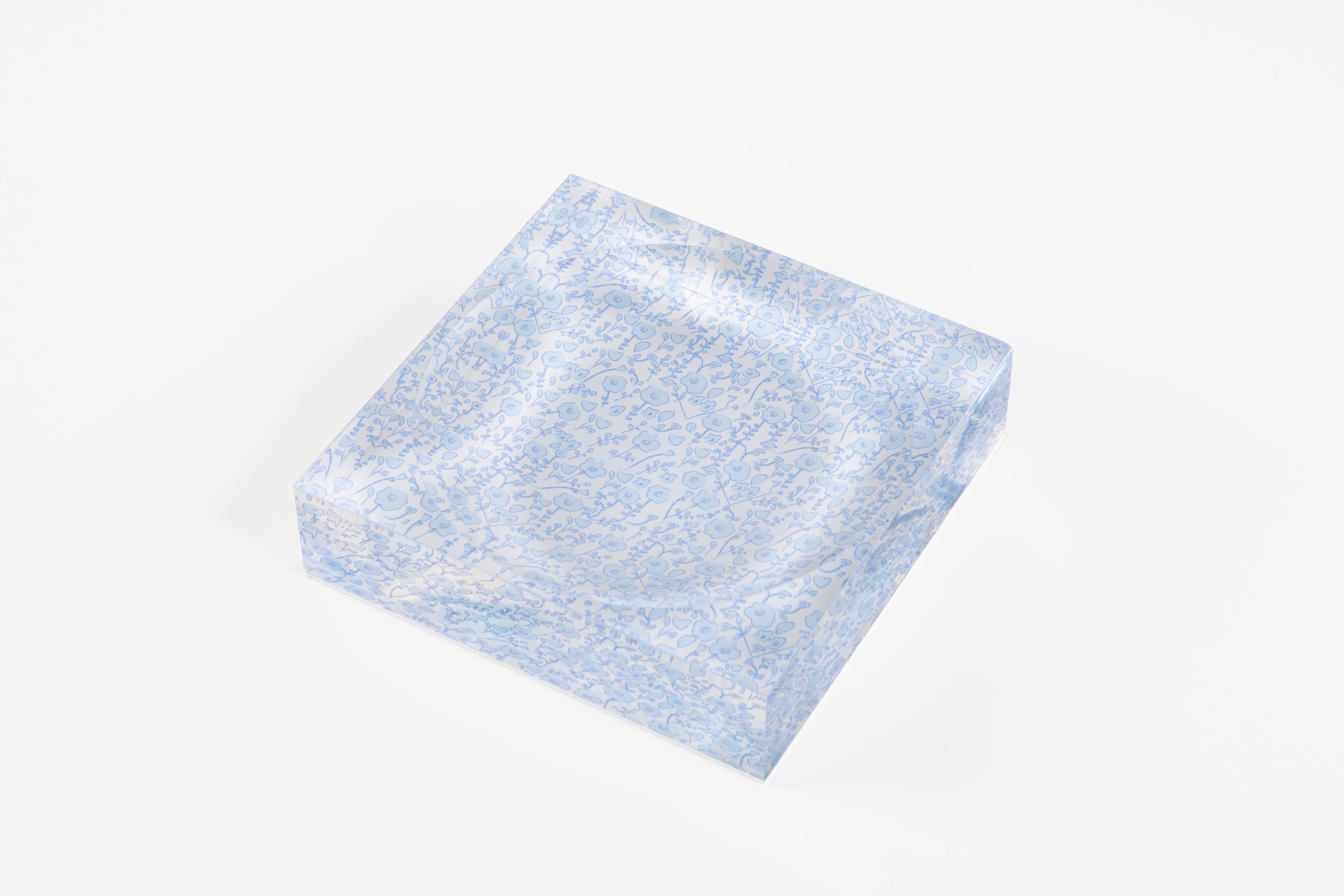 Blooming Toile Blue