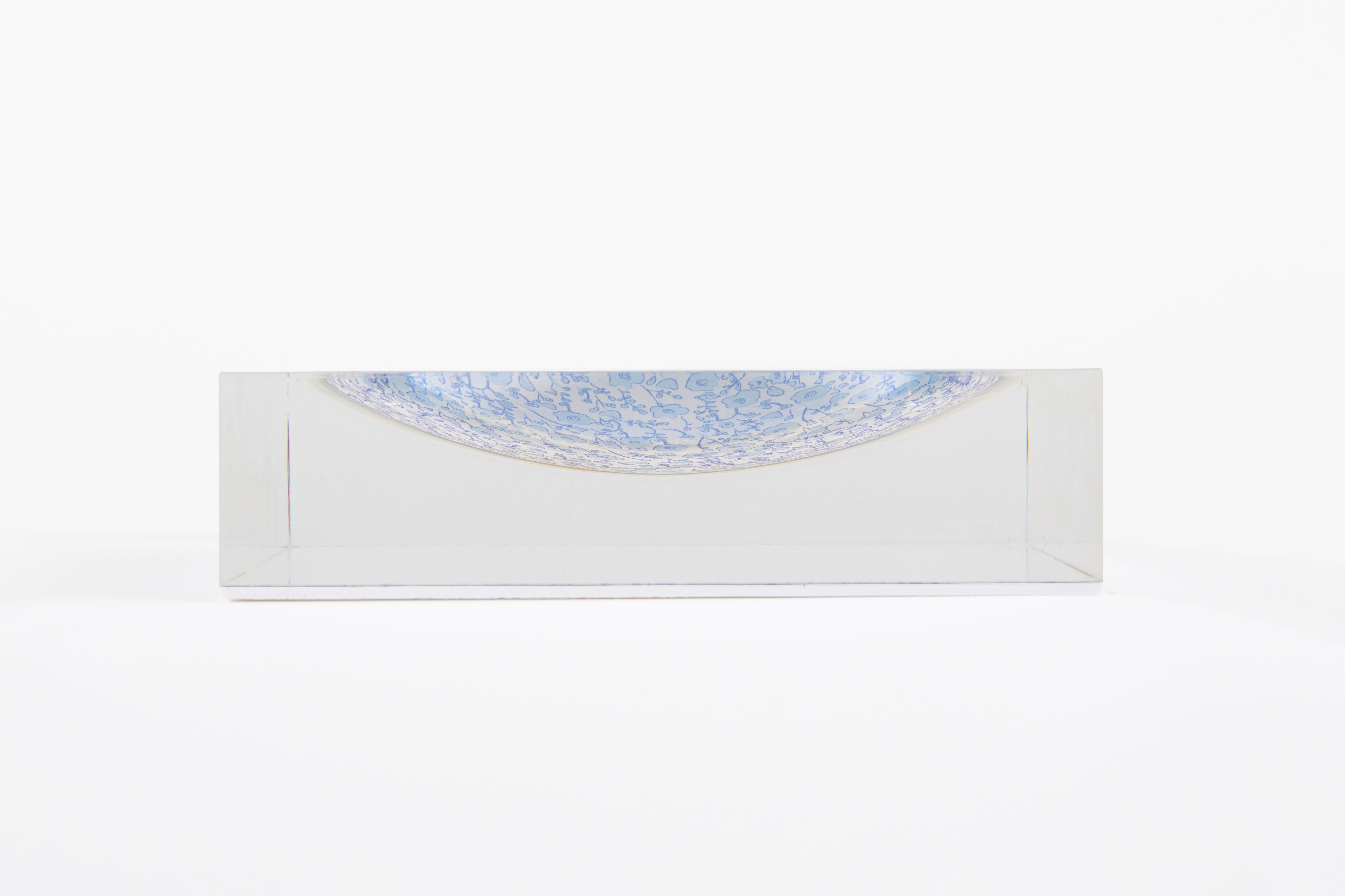 Blooming Toile Blue