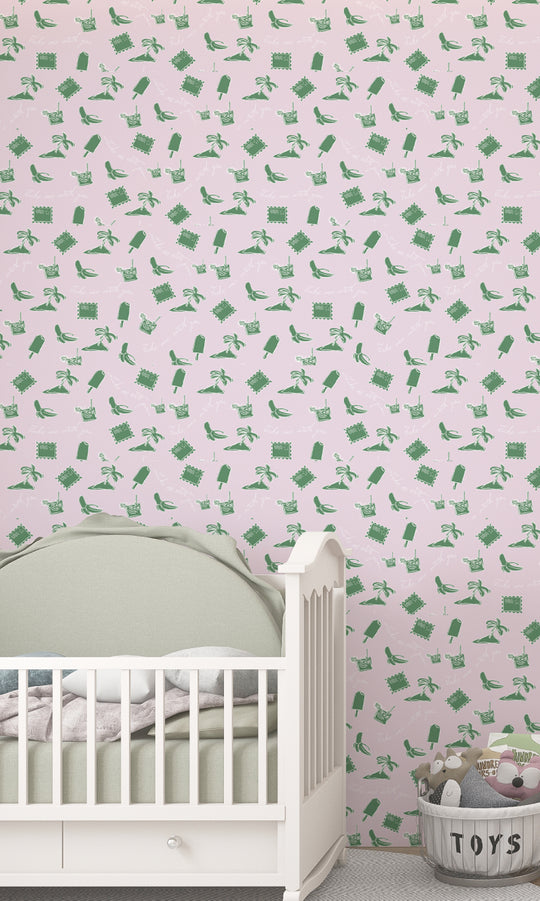 Cotton Candy Postcard