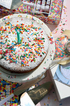 Cake Server + My Olive Oil Cake - Pumpkin
