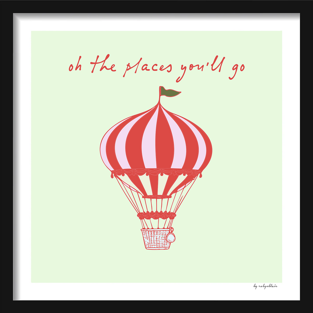 Oh The Places Mint