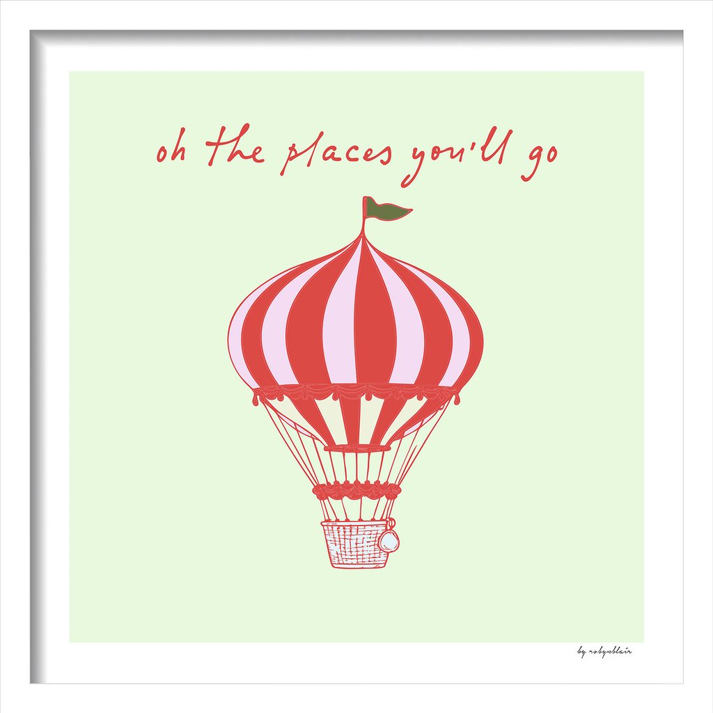 Oh The Places Mint