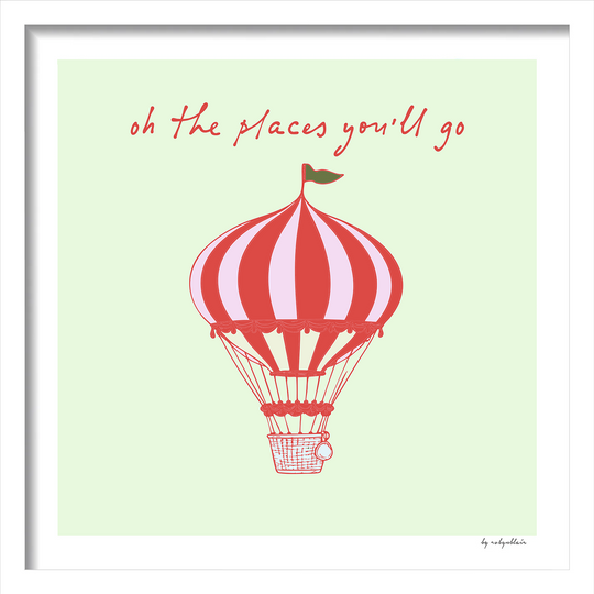 Oh The Places Mint