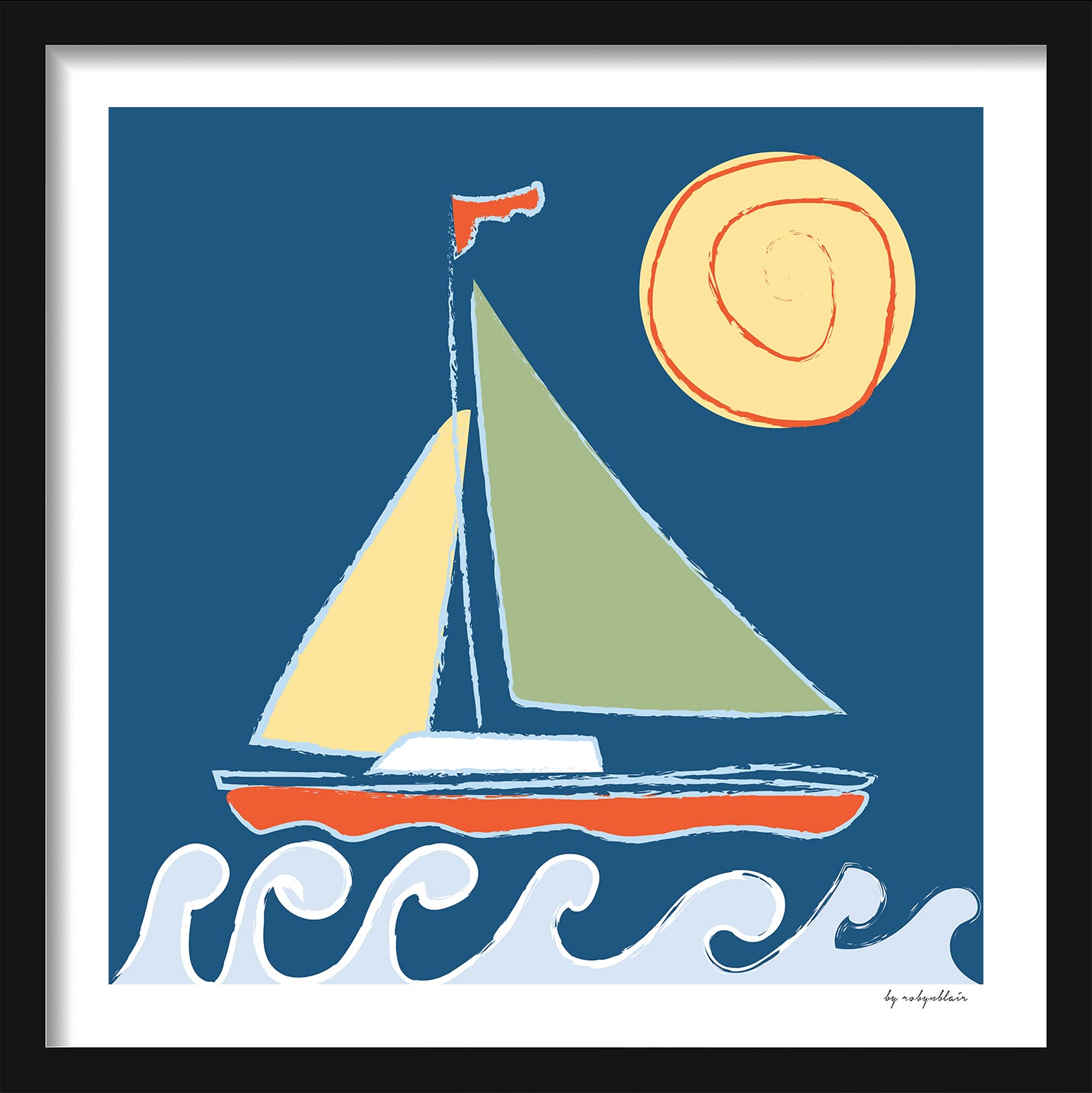 Sailboat Navy