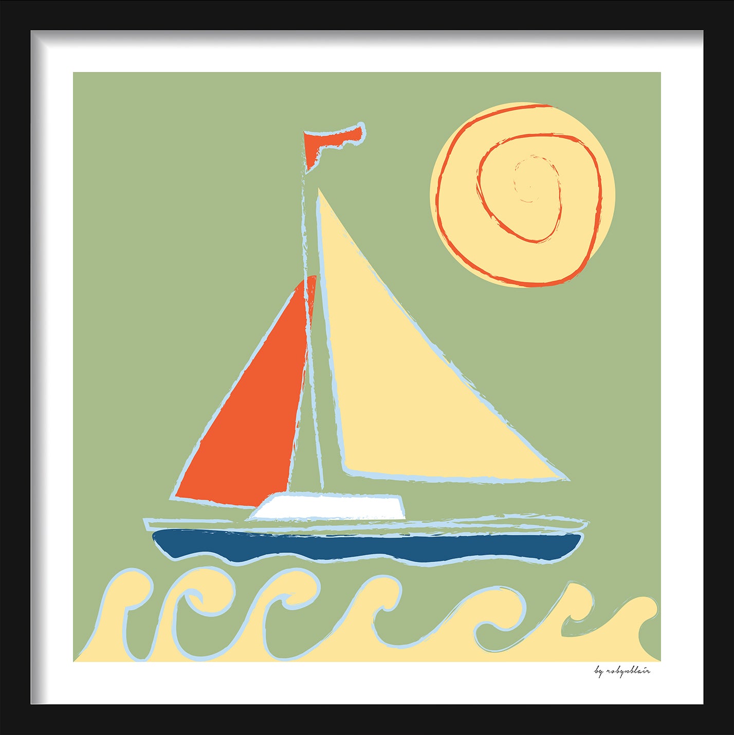 Sailboat Pistachio