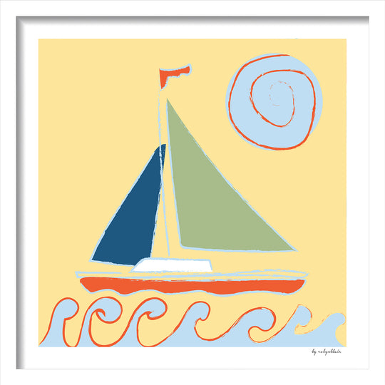 Sailboat Yellow