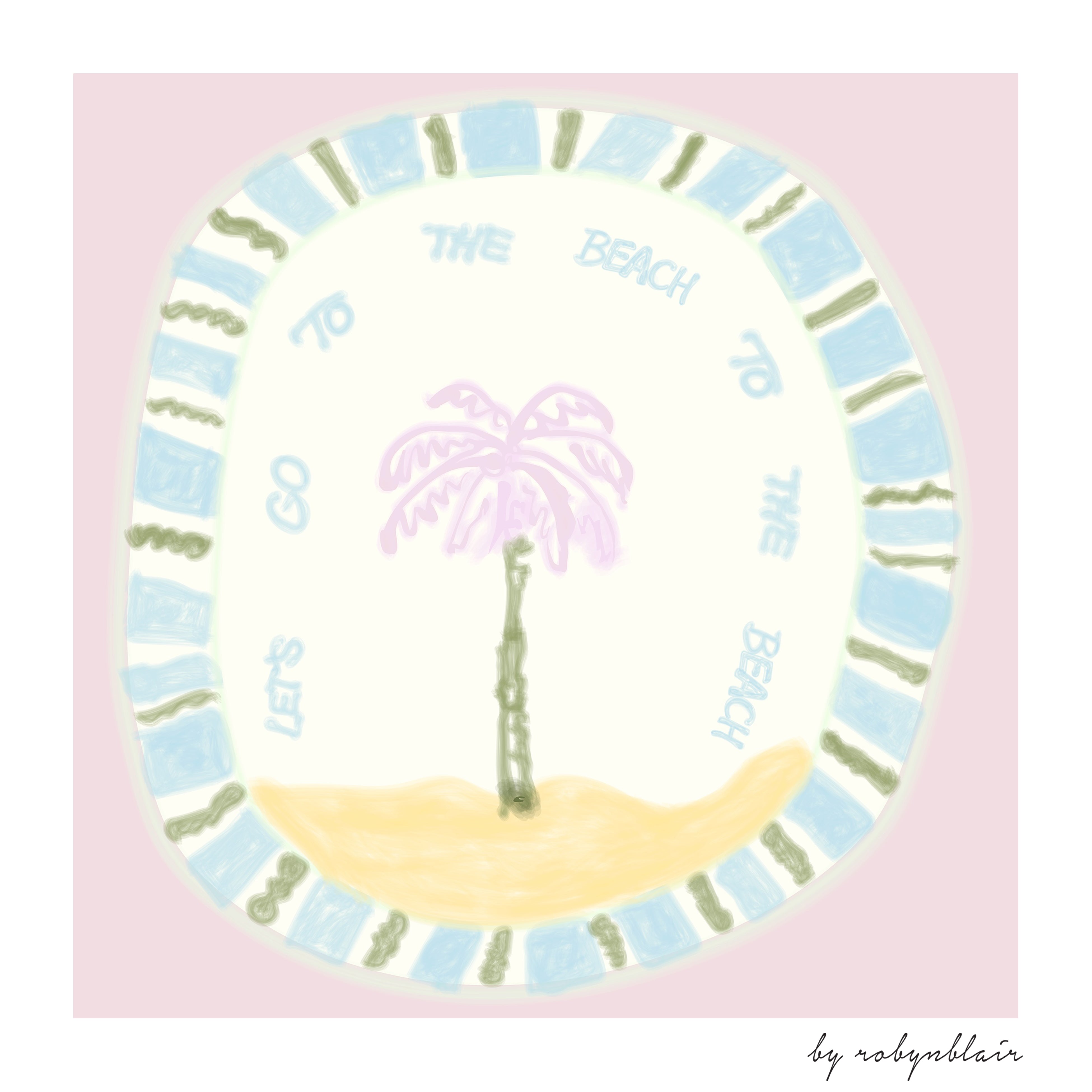 To The Beach Pink