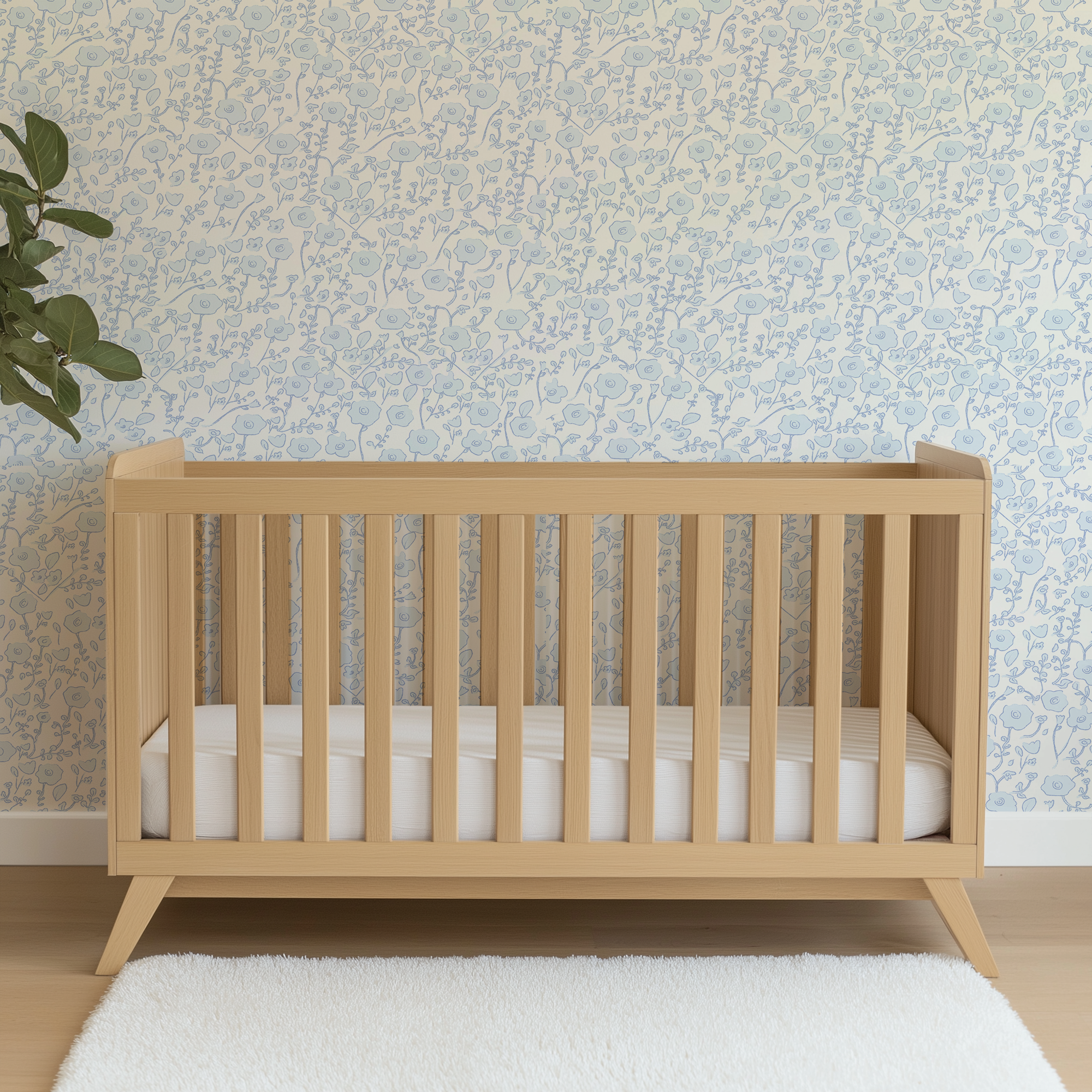 Blooming Toile Blue