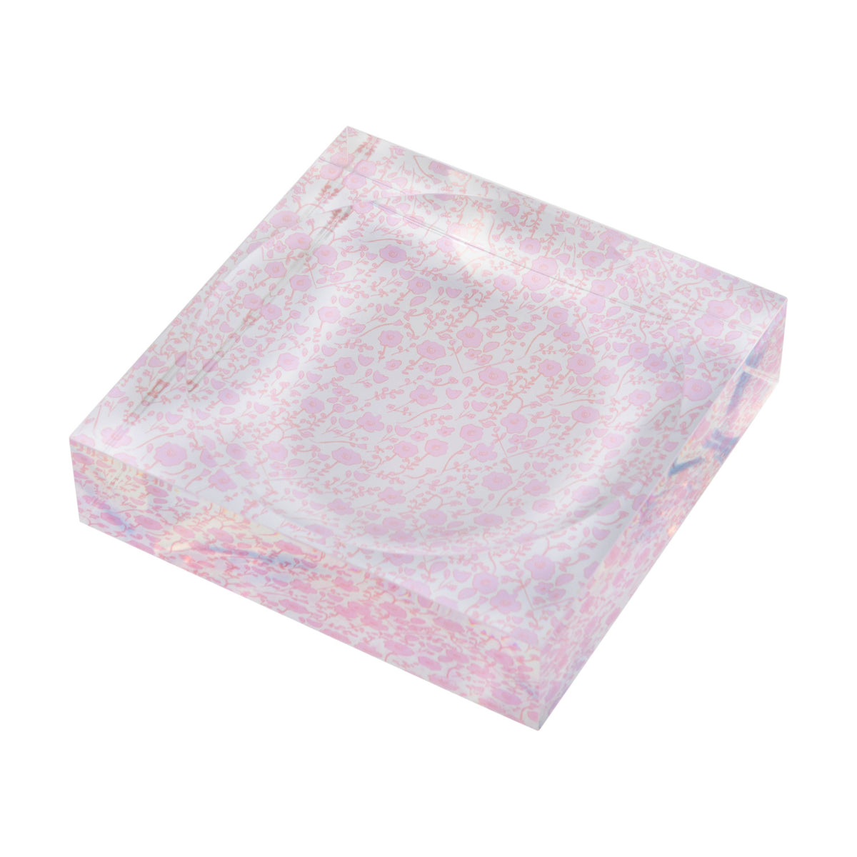 Blooming Toile Blush candy dish by BY ROBYNBLAIR