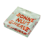 Bon Nuit Cherie candy dish by BY ROBYNBLAIR