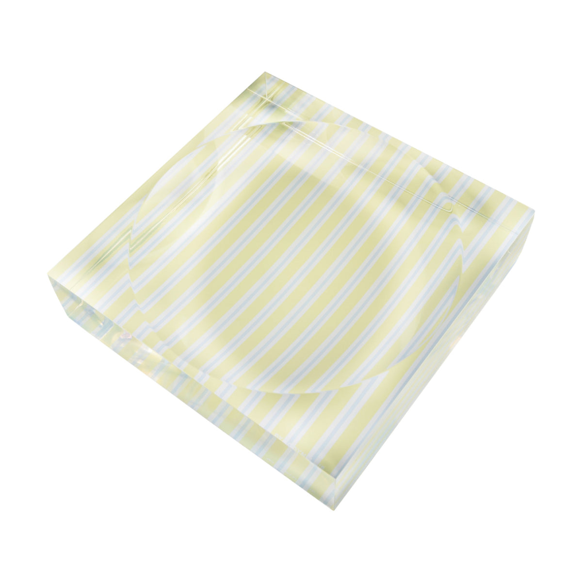 Gelato Stripe candy dish by BY ROBYNBLAIR