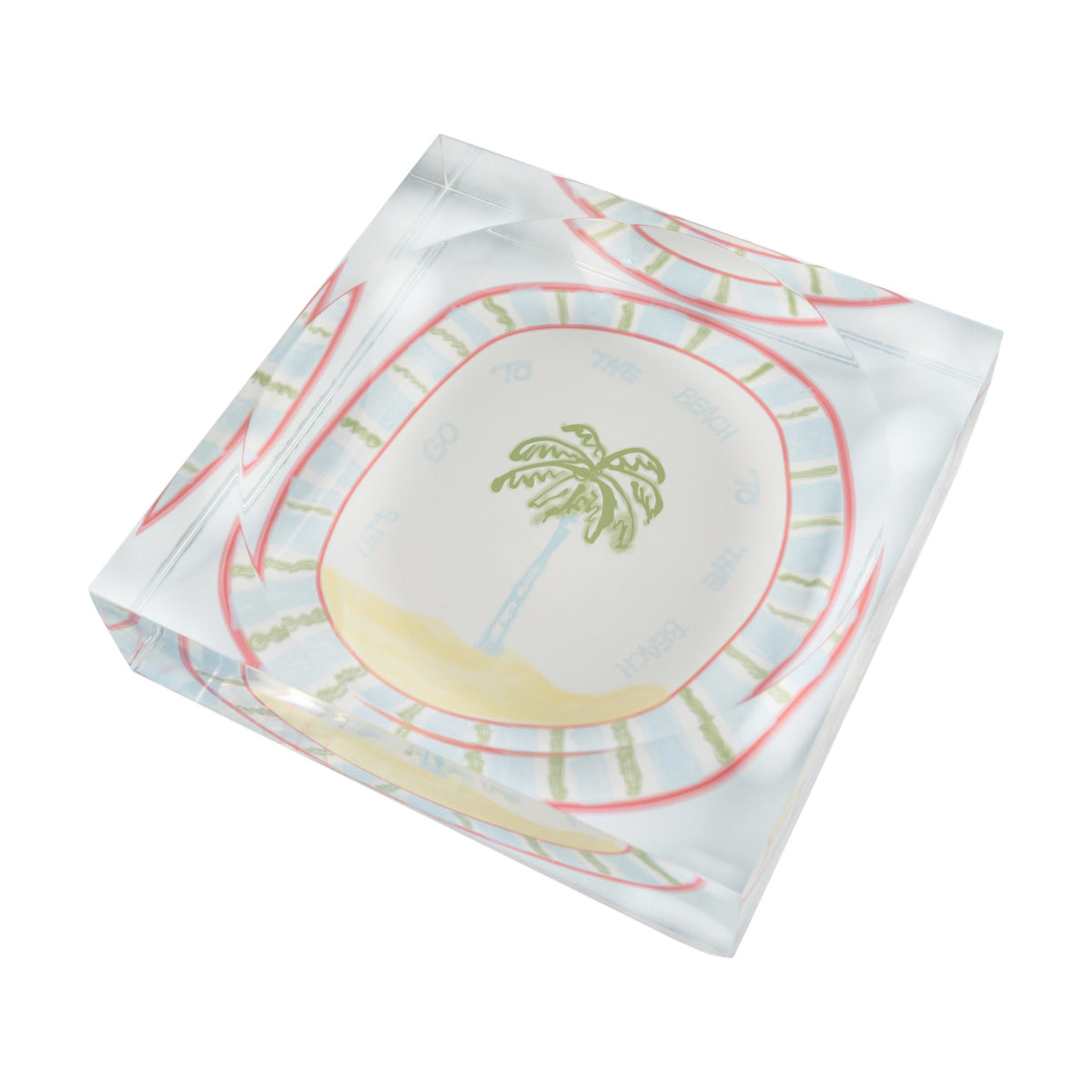 To The Beach Blue candy dish by BY ROBYNBLAIR