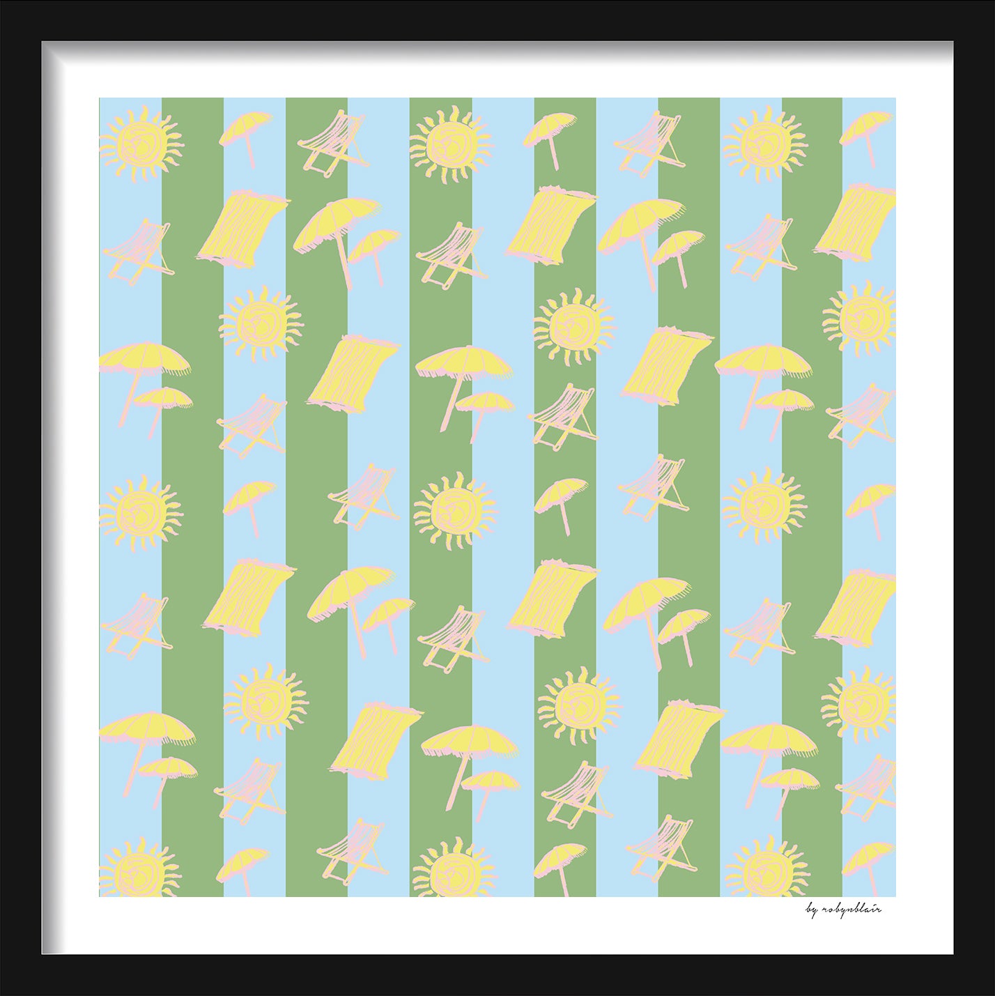 Seashore Blue Green