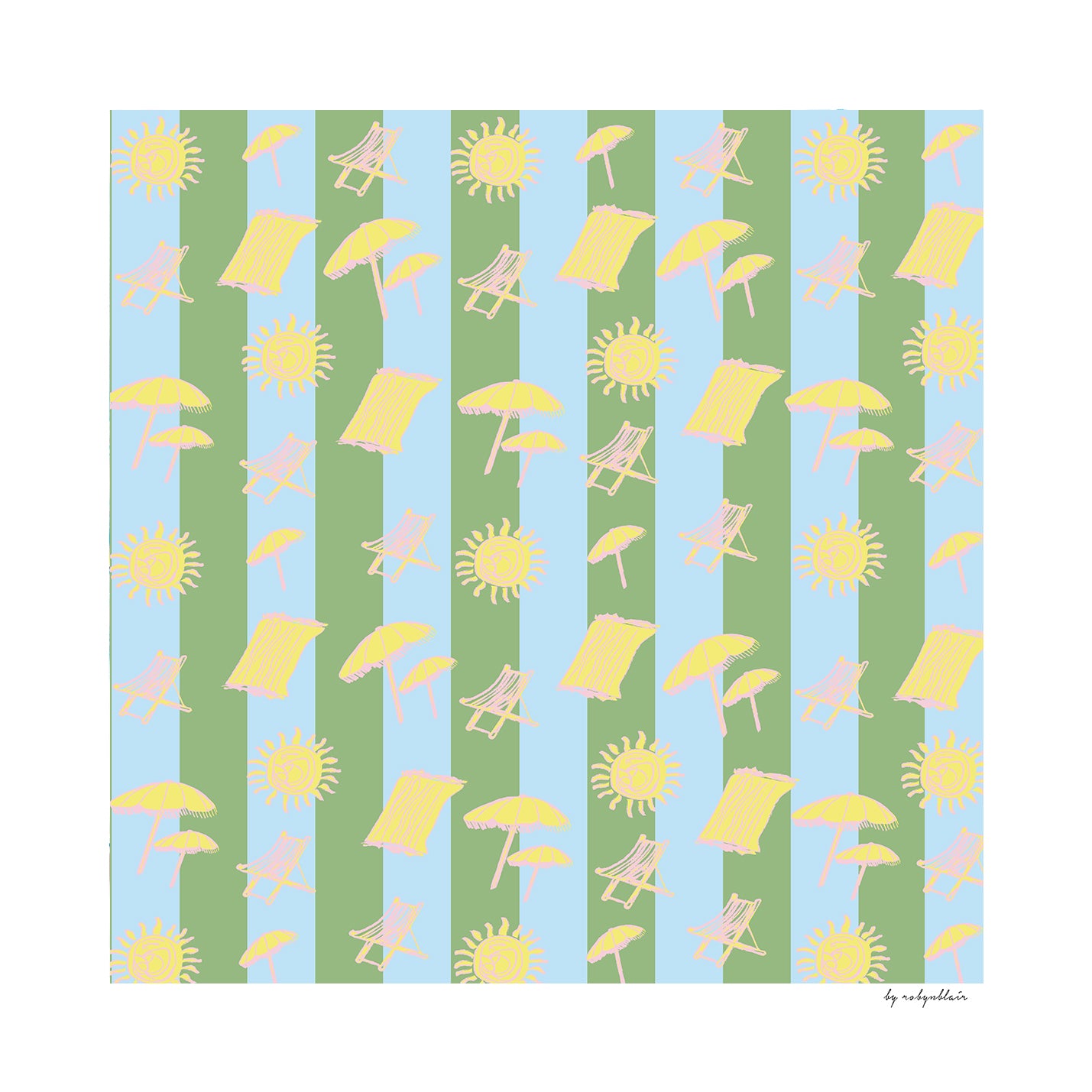 Seashore Blue Green