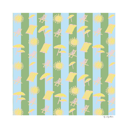 Seashore Blue Green