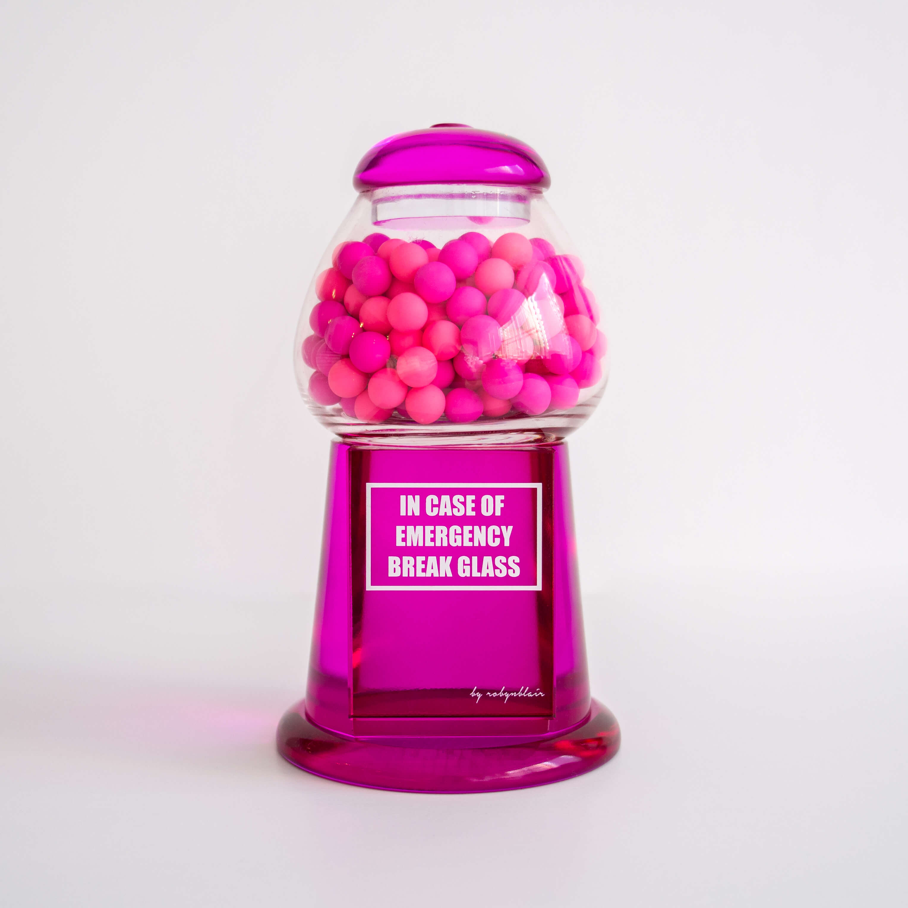 Pink Gumballs, Pink Candy