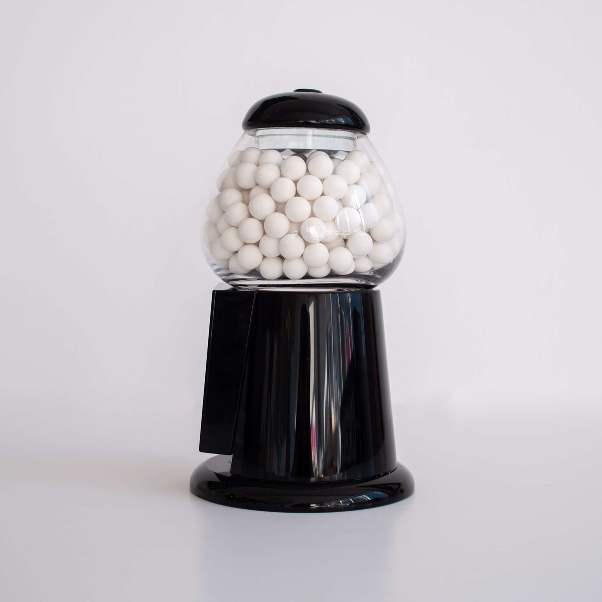 Black Licorice Gumball Machine Sculpture by robynblair by