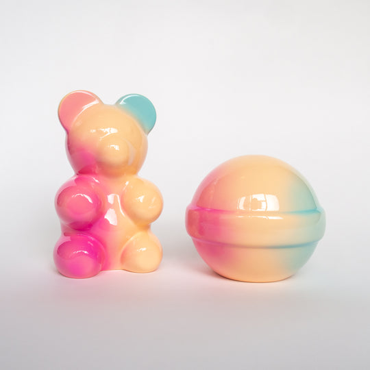 Candy Piggy Bank Set - Strawberry Sherbet